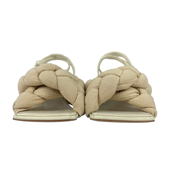 Sam Edelman Courtney Fabric Braided Ankl Stap Sandals Womens Size‎ 8.5 - Picture 9 of 14